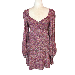 AFRM ditsy floral peasant dress